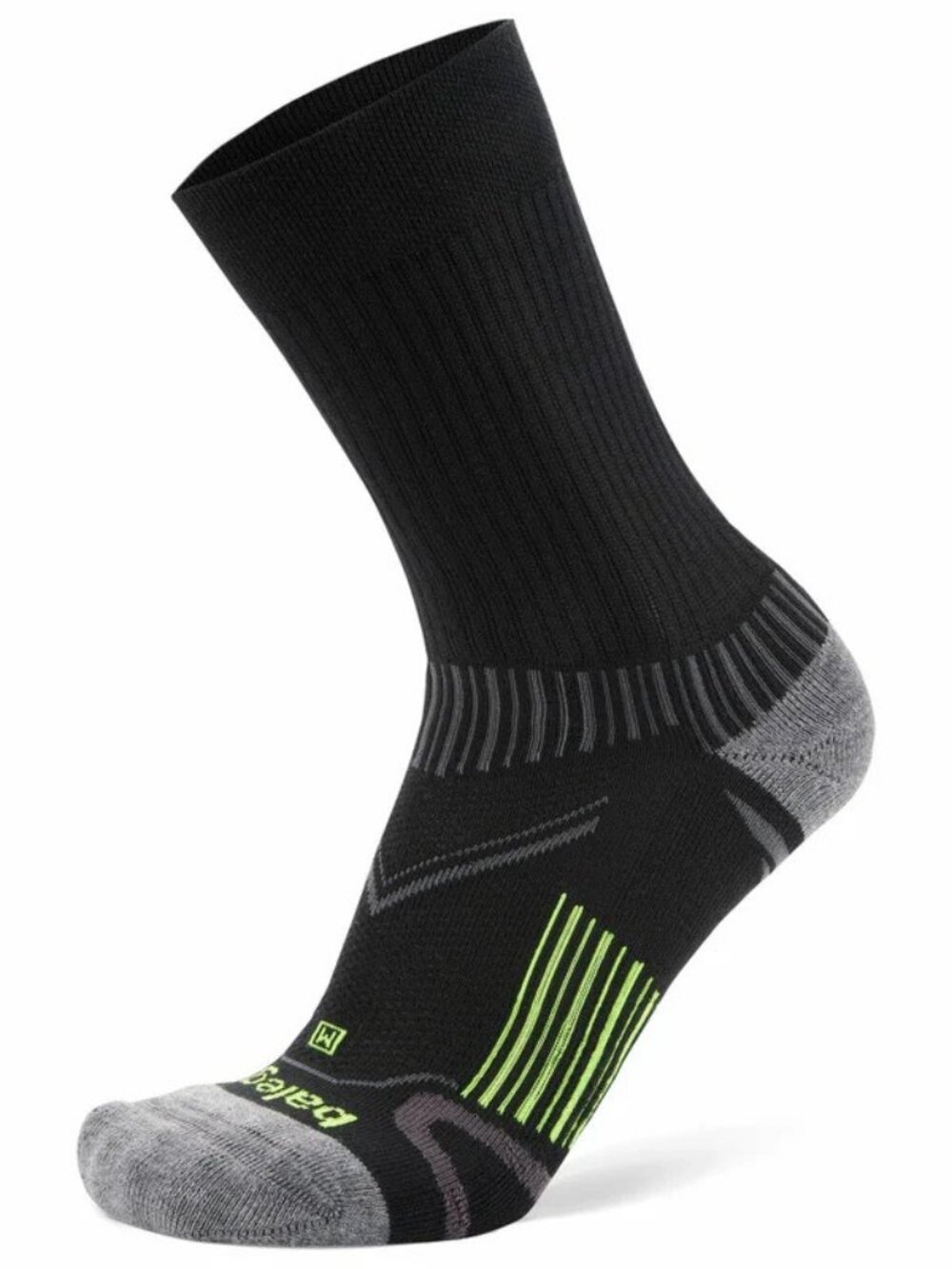 Balega Enduro Trail Medium Cushion Unisex Crew Socks Men's Medium NWT Black